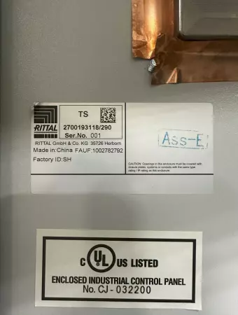 Rittal Industrial Enclosure Control Panel 2700193118/290