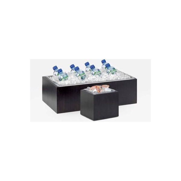 Cal Mil Plastics Cal-Mil 475-6-96 Midnight Ice Housing 6"W x 7"D x 8"H - 475-6-96