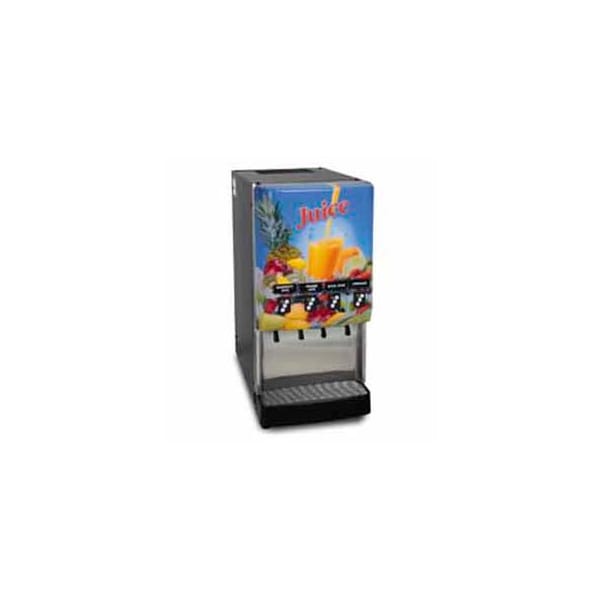 Bunn Silver SeriesÂ 4-Flavor Cold Beverage System, Lit Door, Cold Water Dispense - 37300.0006