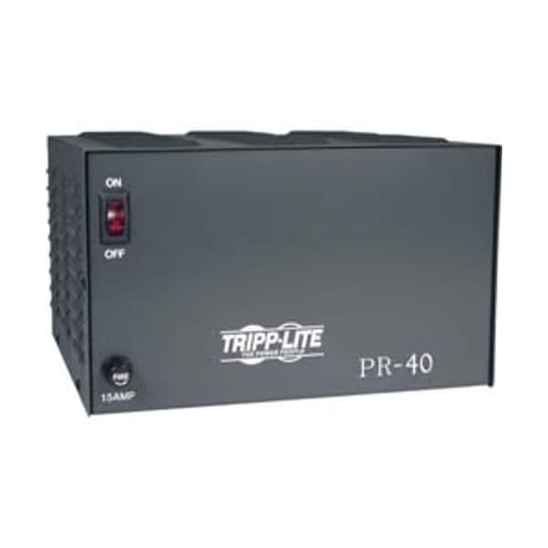 Tripp Lite AC to DC Power Supply, 120V AC, 13.8V DC, 40A - 37332060075