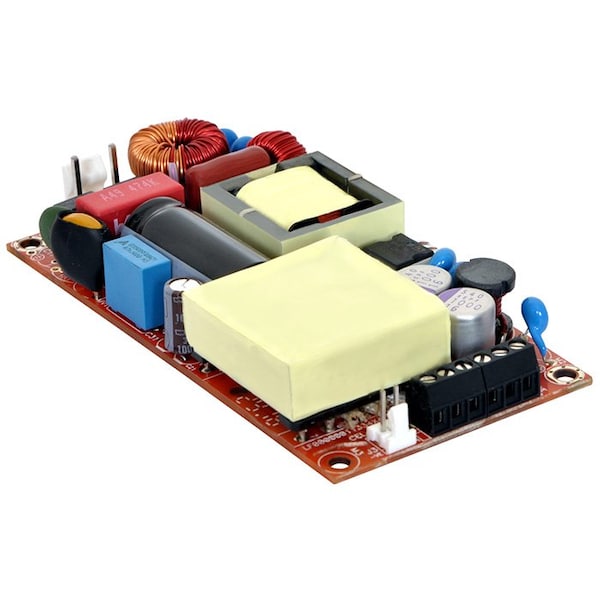 Bel Power Solutions Power Supply, 80 to 264V AC, 24V DC, 180W, 7.5A, Chassis - MBC180-1024L