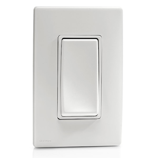 Interruptor de palanca Leviton RENU 3 vías SW BLANCO EN BLANCO - RE153-WW