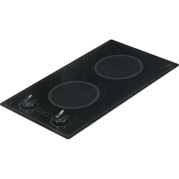 Kenyon Kenyon B41596 Mediterranean Series 2-burner Trimline Cooktop- black with analog control- two 6 .50 inch 208V UL - B41596