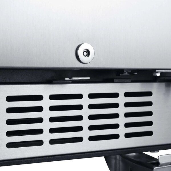 Edgestar 15 Inch Wide Kegerator Conversion Refrigerator with Forced Air Refrigeration - BR1500SS
