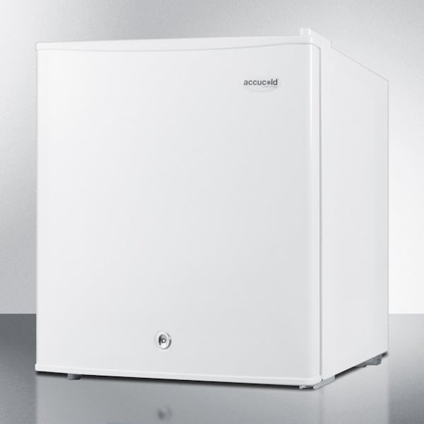 Summit Appliance Div. Summit Compact Refrigerator/Freezer, White, 1.7 Cubic Feet Capacity - S19LWH