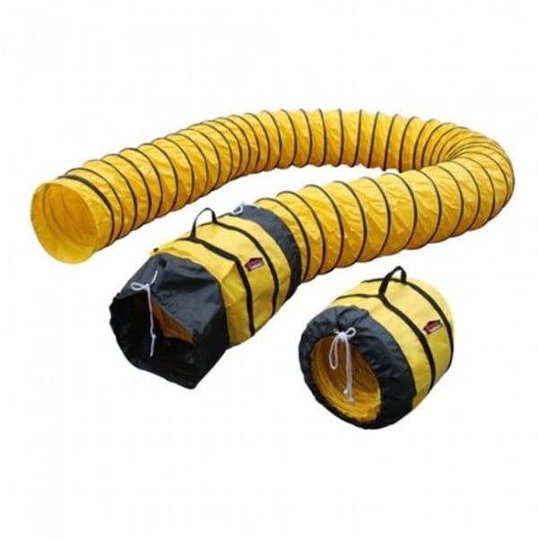 Xpower Manufacture XPOWER Manufacture 16DH15 16 in. dia. 15 ft. Extra Flexible Ventilation PVC Duct Hose - 16DH15