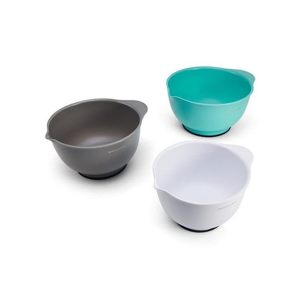 Kitchenaid KitchenAid 6009346 Plastic Assorted Mixing Bowl Set - 3 Piece - 6009346