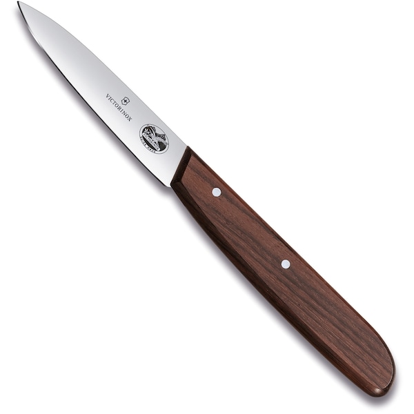 Swiss Army Brands 2023 Victorinox Kitchen Paring Spear Point, 30.25In Blade, Large Wood Handle - VIC-5.3000
