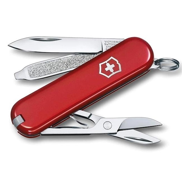Victorinox Swiss Army Victorinox-Swiss Army 760900 Classic Army Knife; Red - 760900