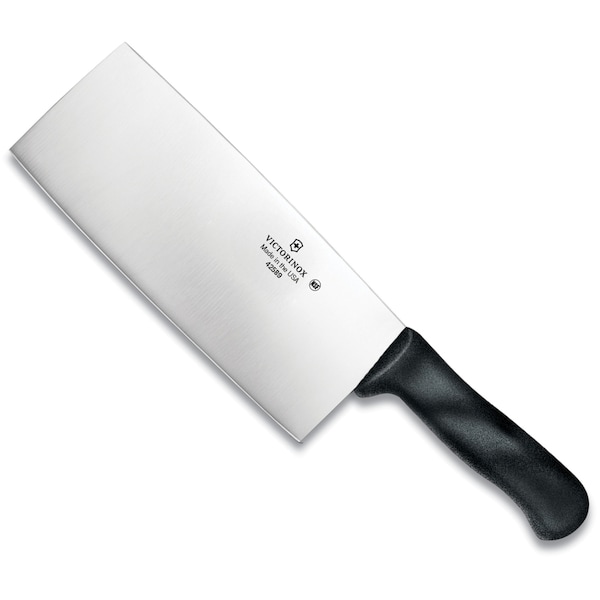 Swiss Army Brands 2023 Victorinox 42589 Kitchen Black Cleaver, 8In X 3In, Chinese - VIC-7.6059.17