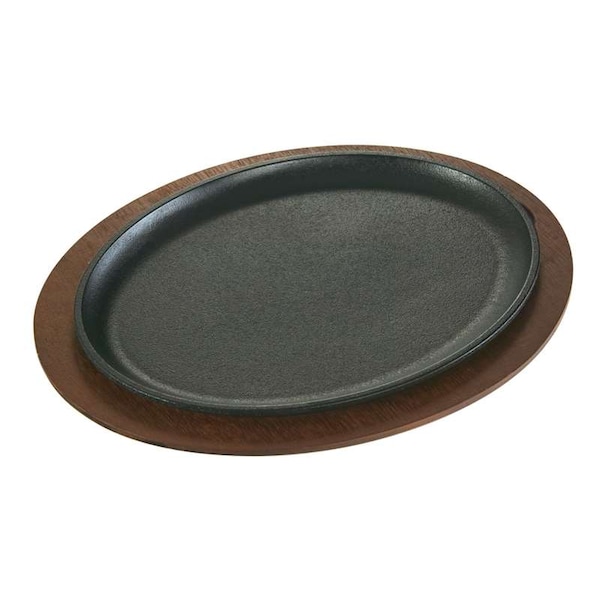 Lodge Lodge Oval Cast Iron Preseasoned Griddle, PK3 - LJOSH3