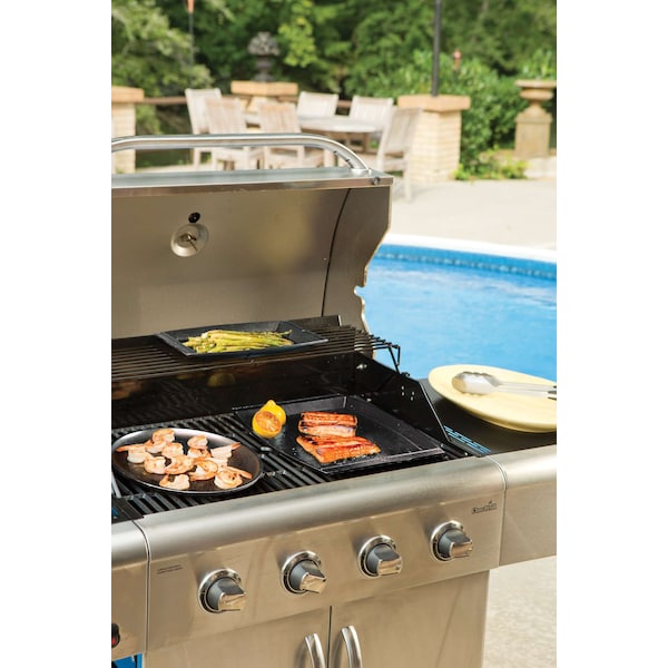 Lodge Lodge Oval Cast Iron Preseasoned Griddle, PK3 - LJOSH3