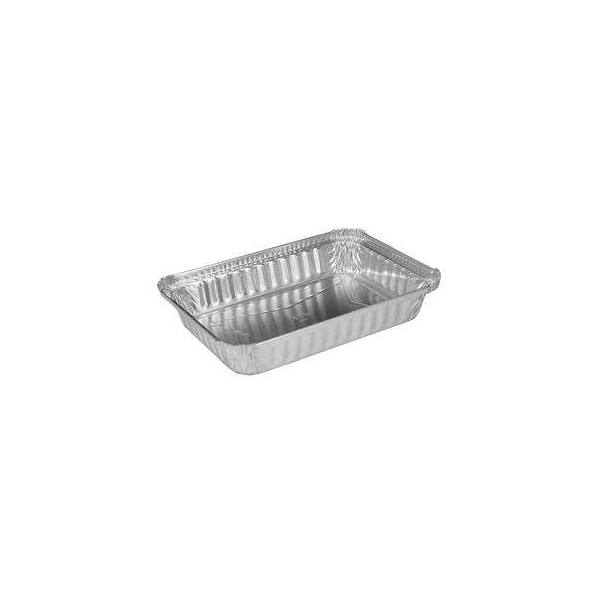 Handi-Foil Handi-Foil 1.5" Aluminum Oblong Shallow Pan, PK500 - 2061-30-500