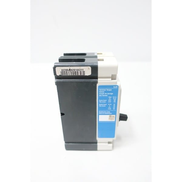 Eaton Cutler-Hammer Molded Case Circuit Breaker, FD Series, 30A, 3 Pole, 600V AC - FDB2030S