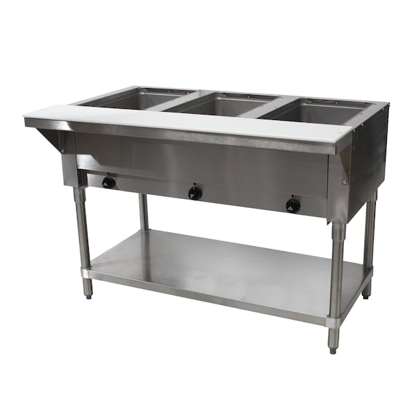 Advance Tabco Hot Food Table electric 47-1/8 in.W x 30-5/8 in.D x 34-1/8 in.H - SW-3E-240
