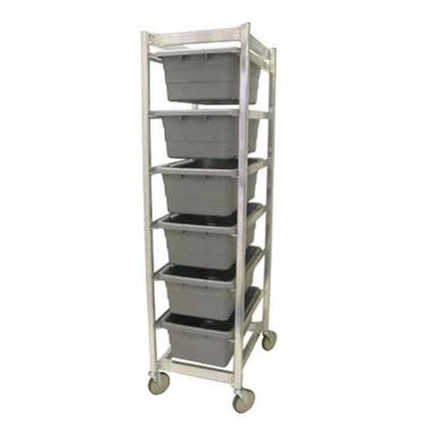 Daphnes Dinnette 6 Lug Knock Down Aluminum Carts, 70.5 x 20 x 27 in. - DA17062