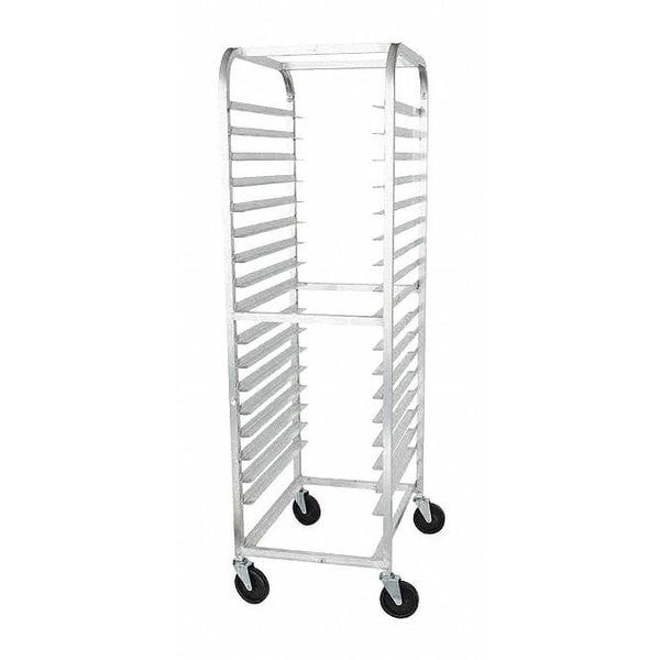 R.W. Rogers Co Pan Rack, Aluminum, 18Tray Cap, End Loading - 01-APR-1818-3-ST
