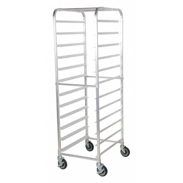 R.W. Rogers Co Pan Rack, Aluminum, 12Tray Cap, End Loading - 01-APR-1218-5-ST