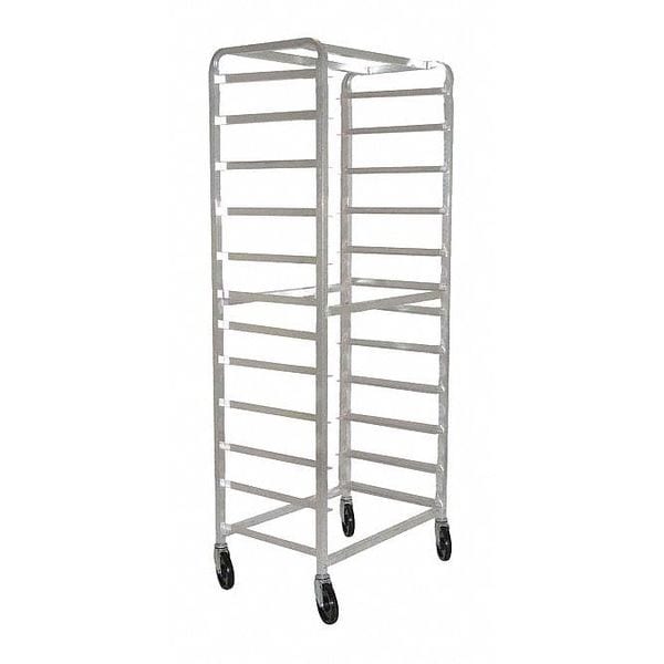 R.W. Rogers Co Pan Rack, Side Loading, Aluminum, 12 Tray - 01-APR-1226-6-ST