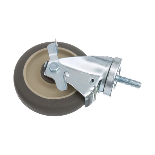 Beverage-Air Thrded Stm Castr W/Brk 5 W  1/2-13 - 401-276A