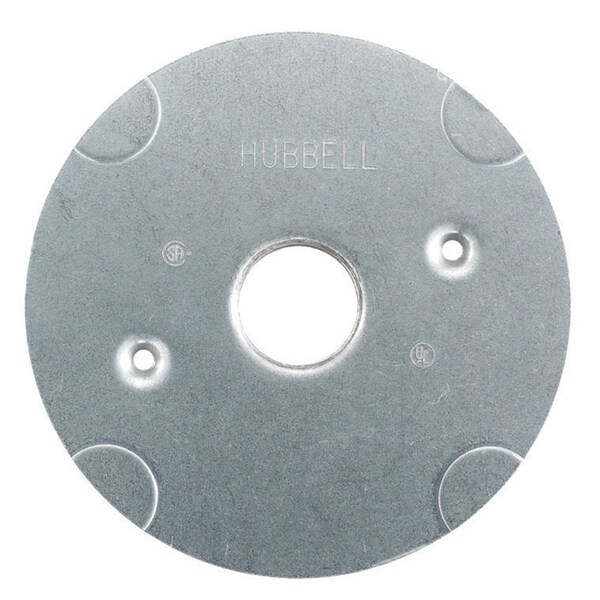 Hubbell Wiring Device-Kellems Steel Furniture Feed Plate - PFBP1