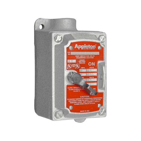 Appleton Electric Electrical Box, Mounting Box Type, 3 Gangs, Malleable Iron - EDSC347