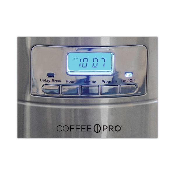 Coffee Pro Home/Office Euro Style Coffee Maker, Stainless Steel - CP-CM4276