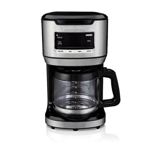 Hamilton Beach Hamilton Beach 6009884 14 Cup Black & Silver Coffee Maker - 6009884