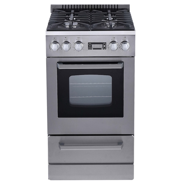 Avanti Avanti 20" ELITE Series Gas Range, Stainless Steel - DGR20P3S