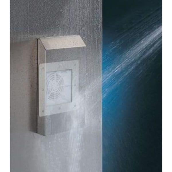 Rittal Hose-Proof Hood, 14 Gangs, Carbon Steel - 3237085