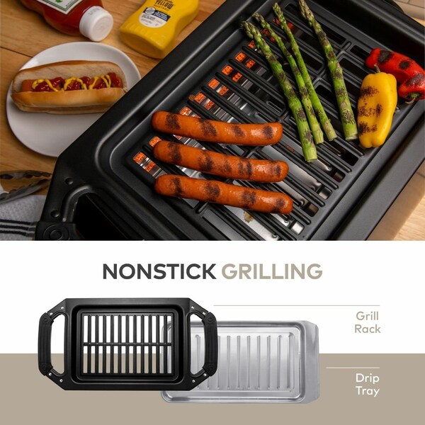 Chefwave Sosaku Smokeless Infrared Rotisserie Indoor Tabletop Grill - CW-SIRG
