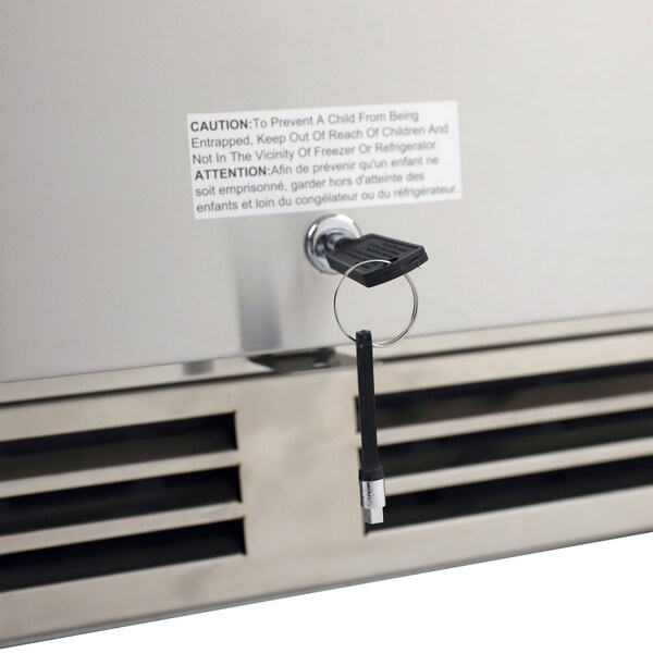 Avanti 5.4 Outdoor Refrigerator Solid Door, Stainless Steel - OR543U3S