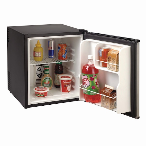 Avanti Superconductor Compact Refrigerator, 1.7 Cu. Ft, Black/Stainless Steel - SAR1702N3S