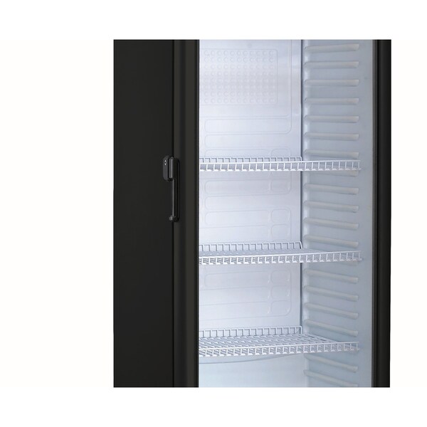 Premium Levella Premium Levella 15.5 cu. ft. Commercial Display Refrigerator One Glass Door Merchandiser in Black -  PRF1557DX