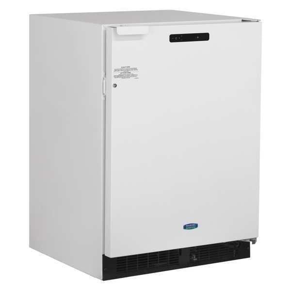 Marvel Scientific Refrigerator/Freezer, Under Counter, White - MS24RFS4RW