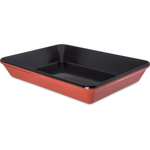 Carlisle Foodservice Baker, 4 qt., Blk, Terra Cotta, PK4 - 8920406
