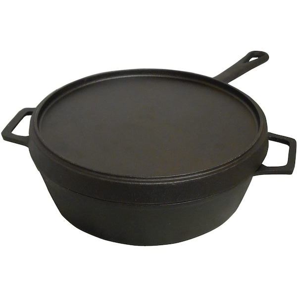 King Kooker Cast Iron, Fryer, 5qt. - CI5FGS