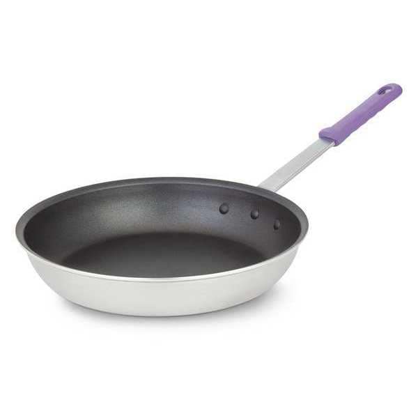 Vollrath Fry Pan, Silver/Black, 2-1/4 in. Inside D - T401280