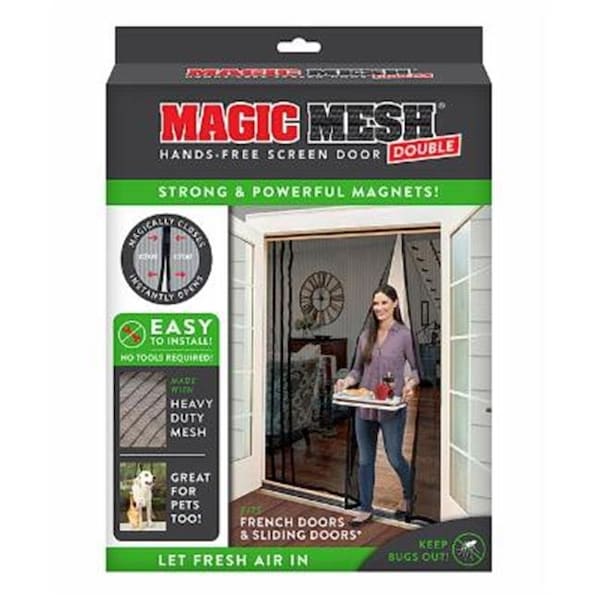 Allstar Marketing Group Allstar Marketing Group 260925 Magic Mesh Double Screen Door - 260925