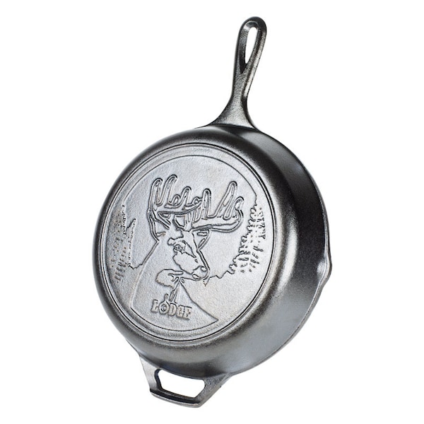 Lodge SKILLET WHTTL BUCK10.25"" - L8SKWLDR