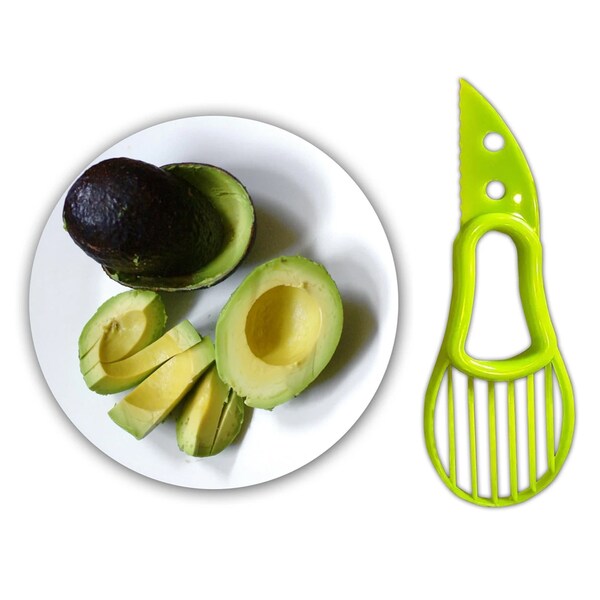 1947Kitchen 3-In-1 Avocado Cutter, Slicer and Pit Remover Tool, 2PK - TI-GLIAC-GRE-2PK