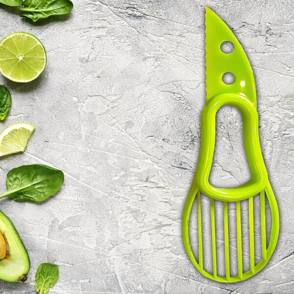 1947Kitchen 3-In-1 Avocado Cutter, Slicer and Pit Remover Tool, 2PK - TI-GLIAC-GRE-2PK