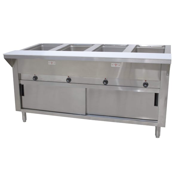 Advance Tabco Hot Food Table electric 62-7/16 in.W x 30-5/8 in.D x 34-1/8 in.H - SW-4E-240-DR