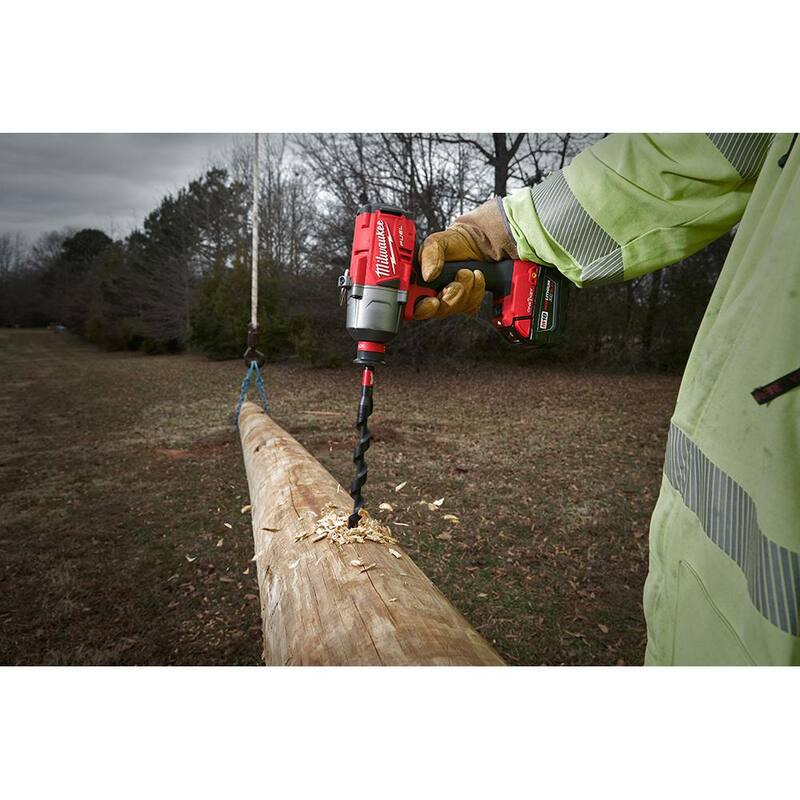 Milwaukee M18 FUEL ONE-KEY 18V Llave de Impacto Inalámbrica sin escobillas de Litio-Ion de 7/16 pulgadas de Alto Torque con Kit de baterías (2) y Bolsa de Herramientas - 2865-22