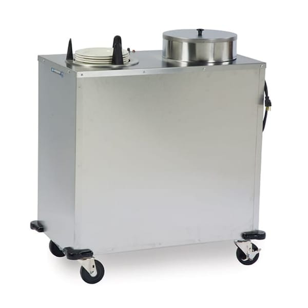 Lakeside Regular Express Heat Plate Dispenser Cabinet - 8-1/4" to 9-1/8" - E6209