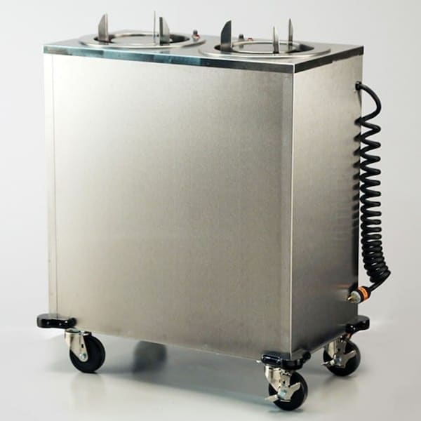 Lakeside Adjust-A-Fit Express Heat Plate Dispenser Cabinet - 8-3/4" to 12" - E937