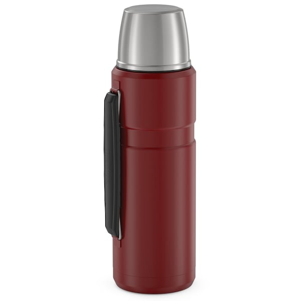 Thermos 40-Ounce Stainless King Vacuum-Insulated Stainless Steel Beverage Bottle Matte Red - SK2010MR4