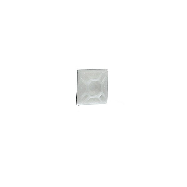 Abb MPNY-1000-9-C, MNTG BASE .99X.99IN NAT NYL RUBBER, PK 100 - MPNY-1000-9-C