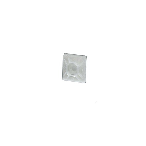 Abb MPNY-1000-9-C, MNTG BASE .99X.99IN NAT NYL RUBBER, PK 100 - MPNY-1000-9-C