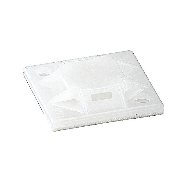 Abb MPNY-1000-9-C, MNTG BASE .99X.99IN NAT NYL RUBBER, PK 100 - MPNY-1000-9-C